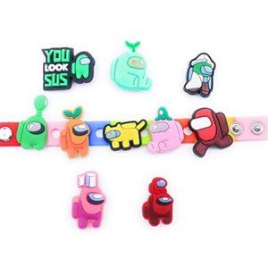 Crocs 10pc Among Us SUS Shoe Charm Jibbitz Bracele